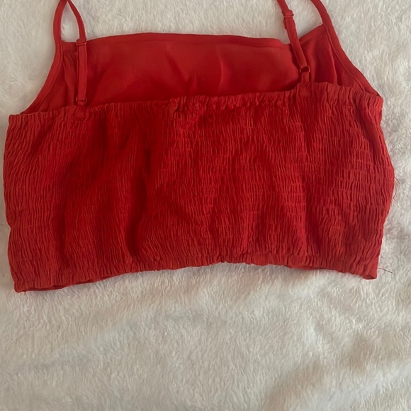 Goodtime USA Orange Crop Top Size M - Picture 6 of 7